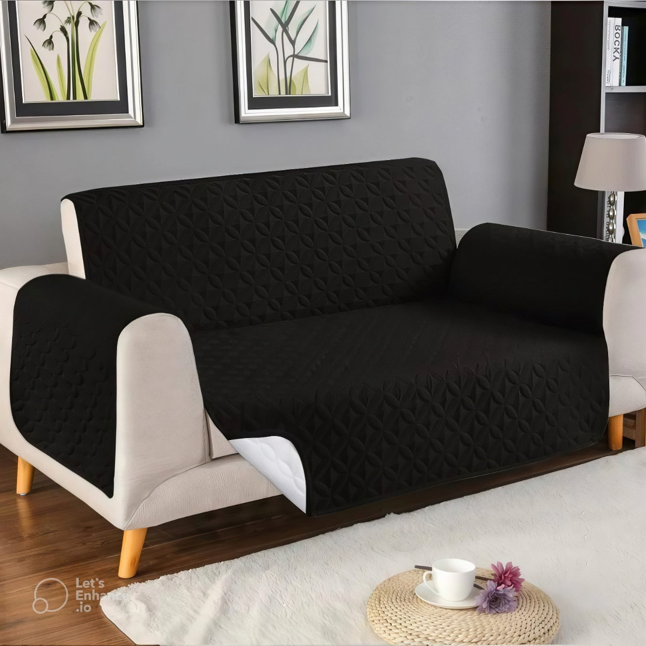 ULTRASONIC MICROFIBER SOFA COVER