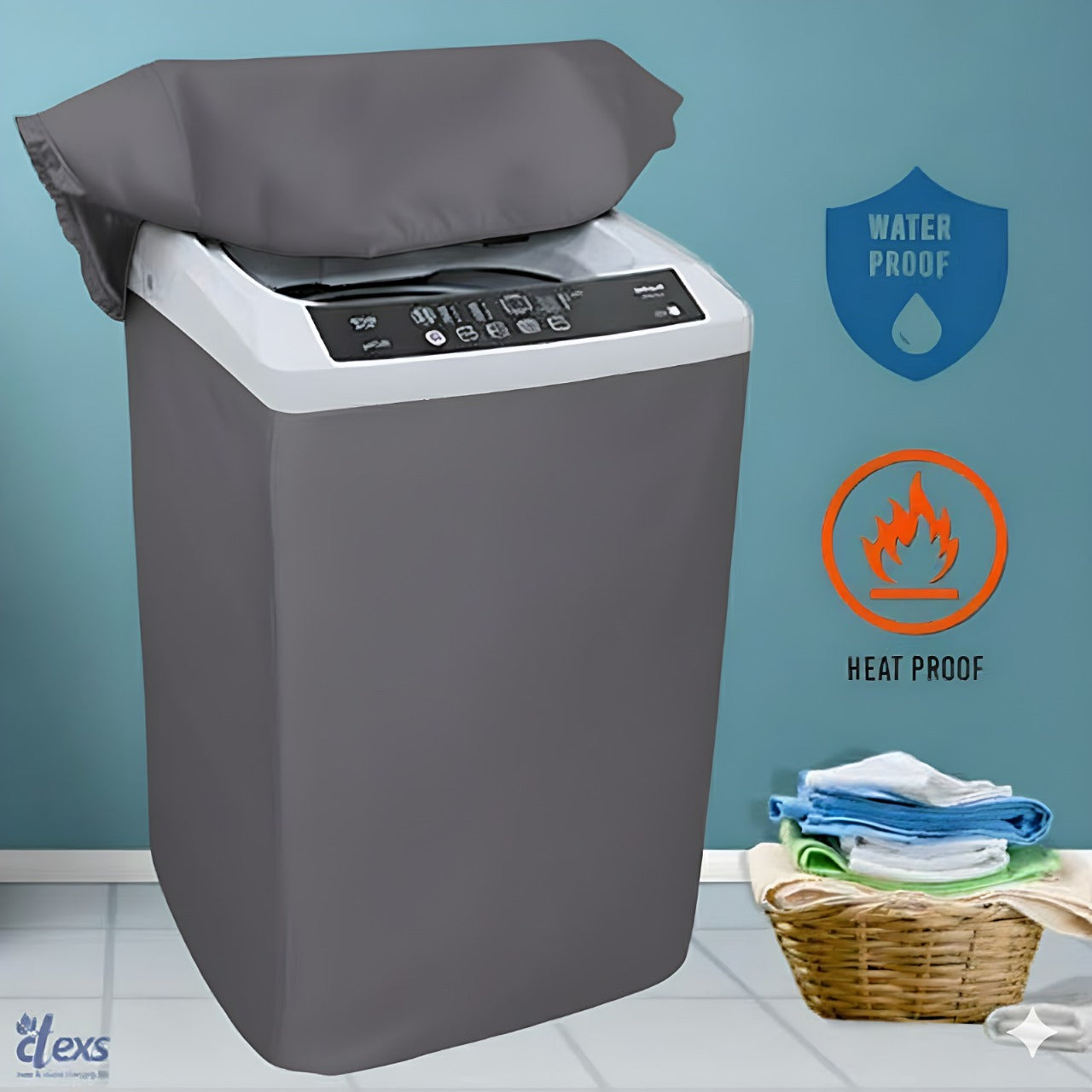 Premium Waterproof, Dustproof & Sunproof Washing Machine Cover – 100% Machine Washable
