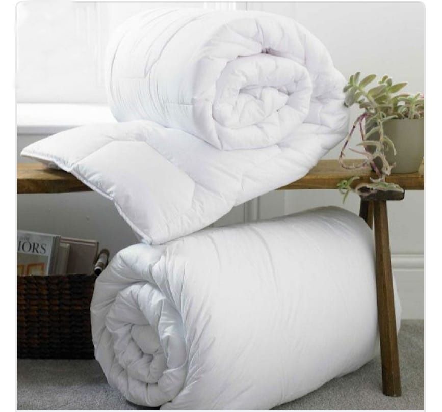 Luxury Silkonize Duvet Insert – 100% Micro Silkonized Filling, Box Stitching, Machine Washable (King / Single)