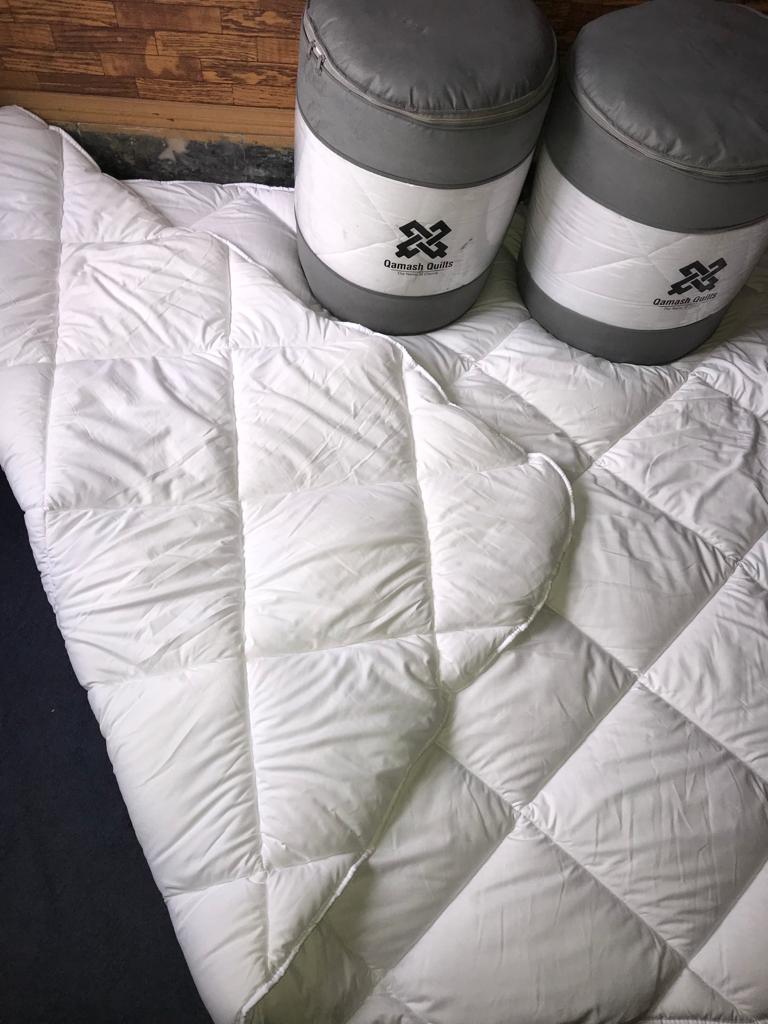 Luxury Silkonize Duvet Insert – 100% Micro Silkonized Filling, Box Stitching, Machine Washable (King / Single)